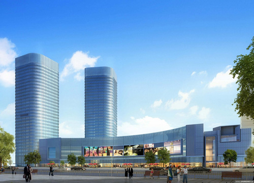 德赢VWIN幕墙中标“陆家嘴金融业务区标志性构筑”上海世纪汇