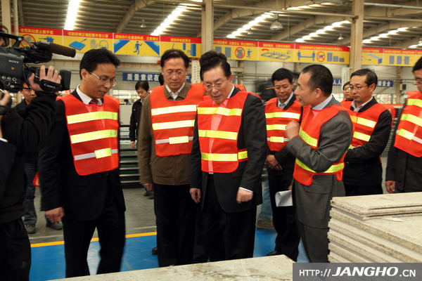 骆琳光临德赢VWIN幕墙视察调研