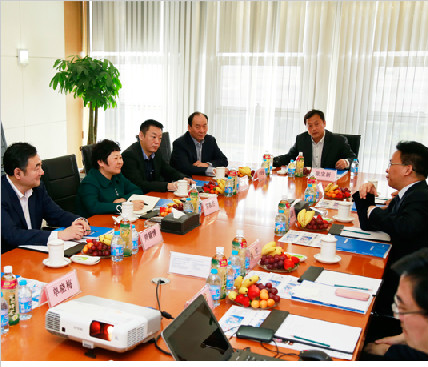 北京市工商联党组书记郑默杰一行光临德赢VWIN创建调查调研