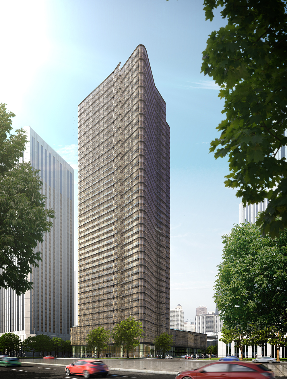 气质！德赢VWIN再中17项幕墙工程